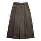 The Forever Pleats: Domestic Wool Cupra Skirt