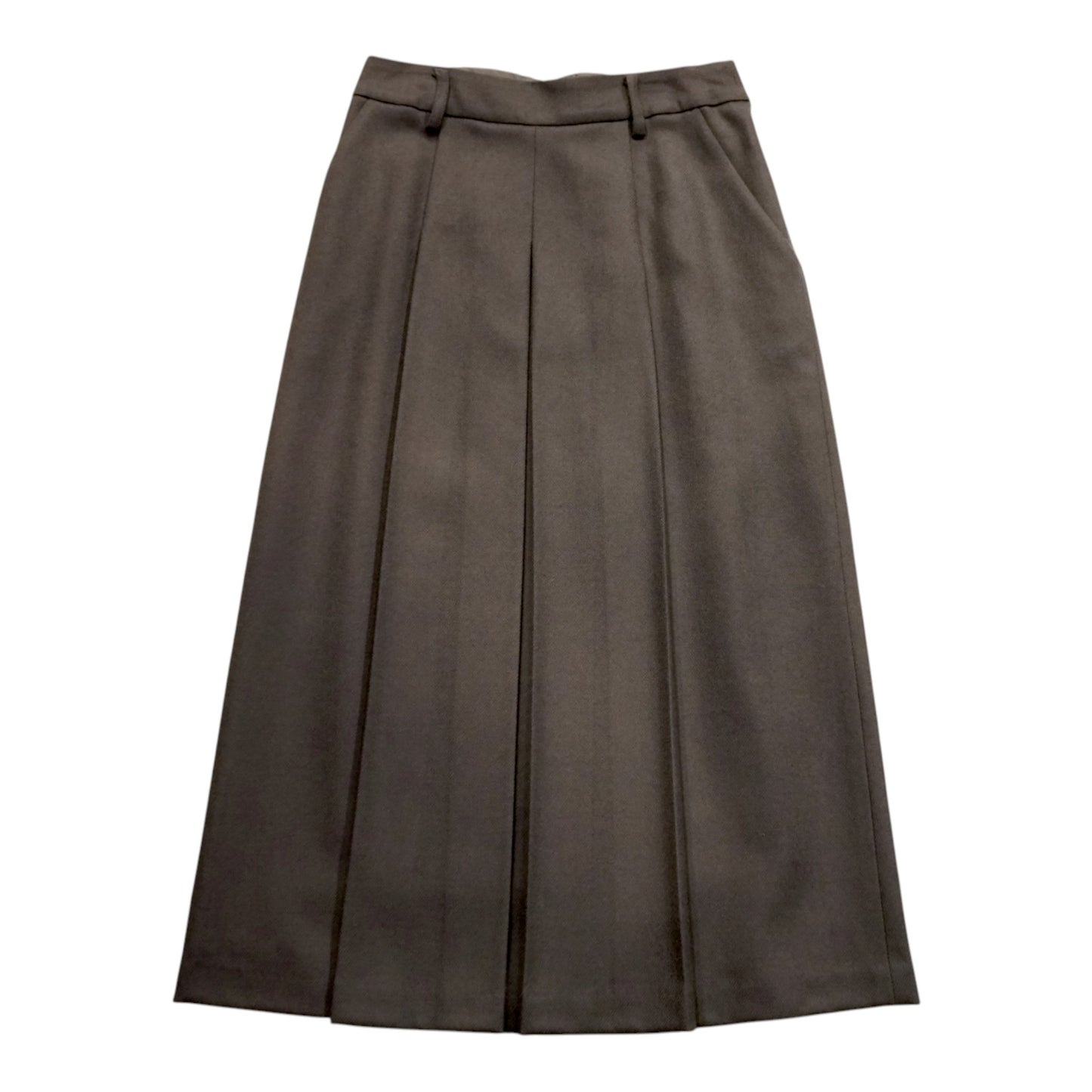 The Forever Pleats: Domestic Wool Cupra Skirt