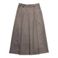 The Forever Pleats: Domestic Wool Cupra Skirt