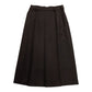 The Forever Pleats: Domestic Wool Cupra Skirt