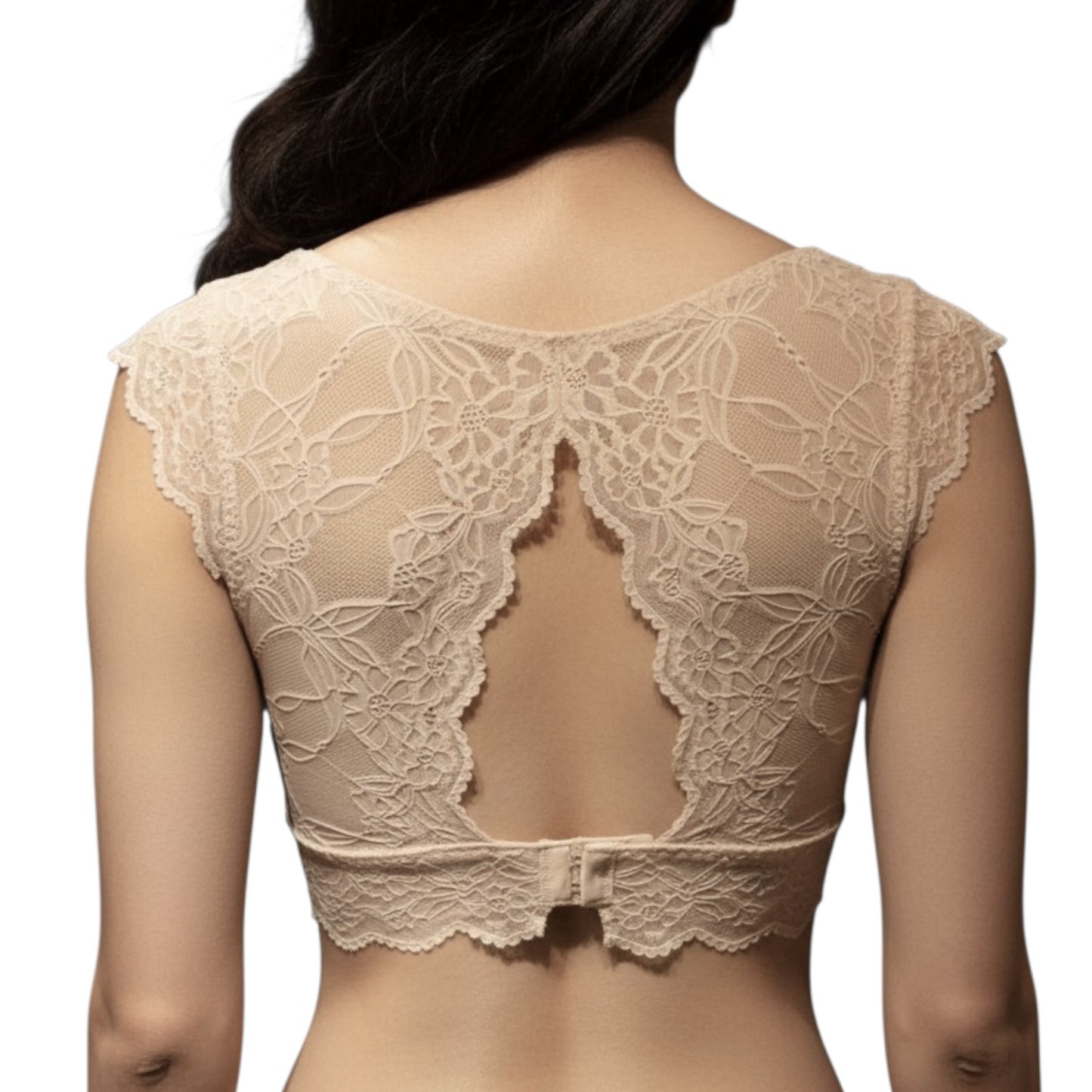 Aureus Lace Radiance（オレウス・レース・ラディアンス） ── 木漏れ日シルクの補正レースブラ ──