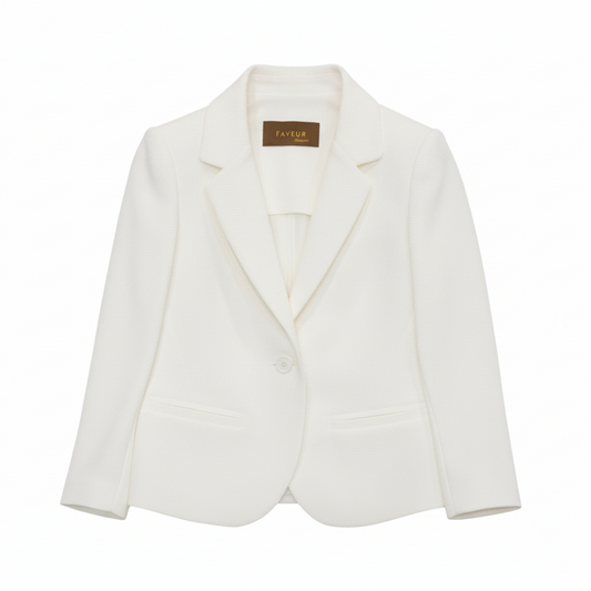 THE WEIGHTLESS TAILORED: ELASTIC MESH JACKET