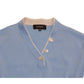 THE PRISTINE WEAVE: ITALIAN COTTON V-NECK SWEATER