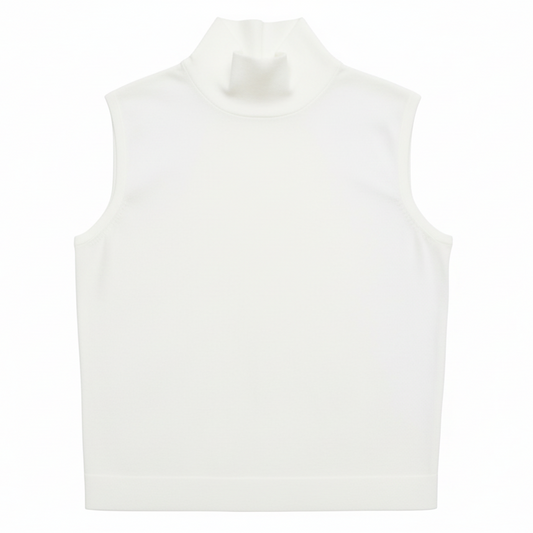 THE SUPREME TOUCH: ITALIAN COTTON TURTLE-VEST