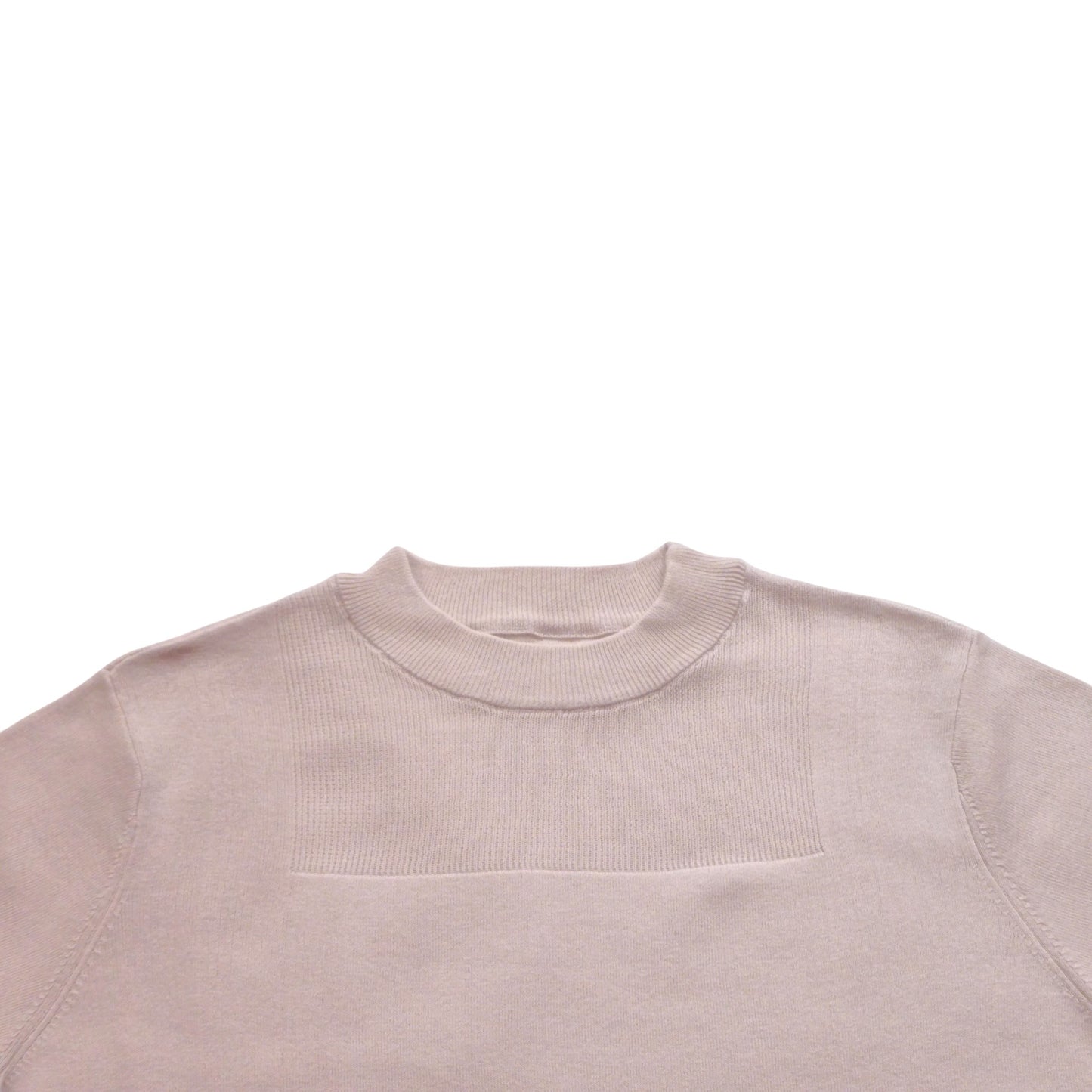 LUMINOUS BREEZE: SHEER-DETAIL COTTON KNIT