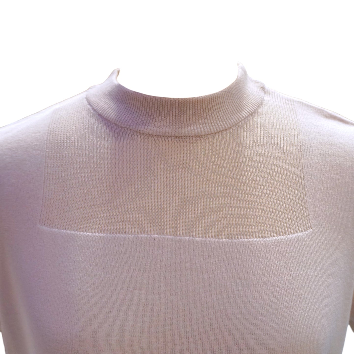LUMINOUS BREEZE: SHEER-DETAIL COTTON KNIT