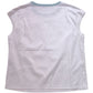 Bicolor Rib Cap Sleeve Tee