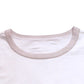 Bicolor Rib Cap Sleeve Tee