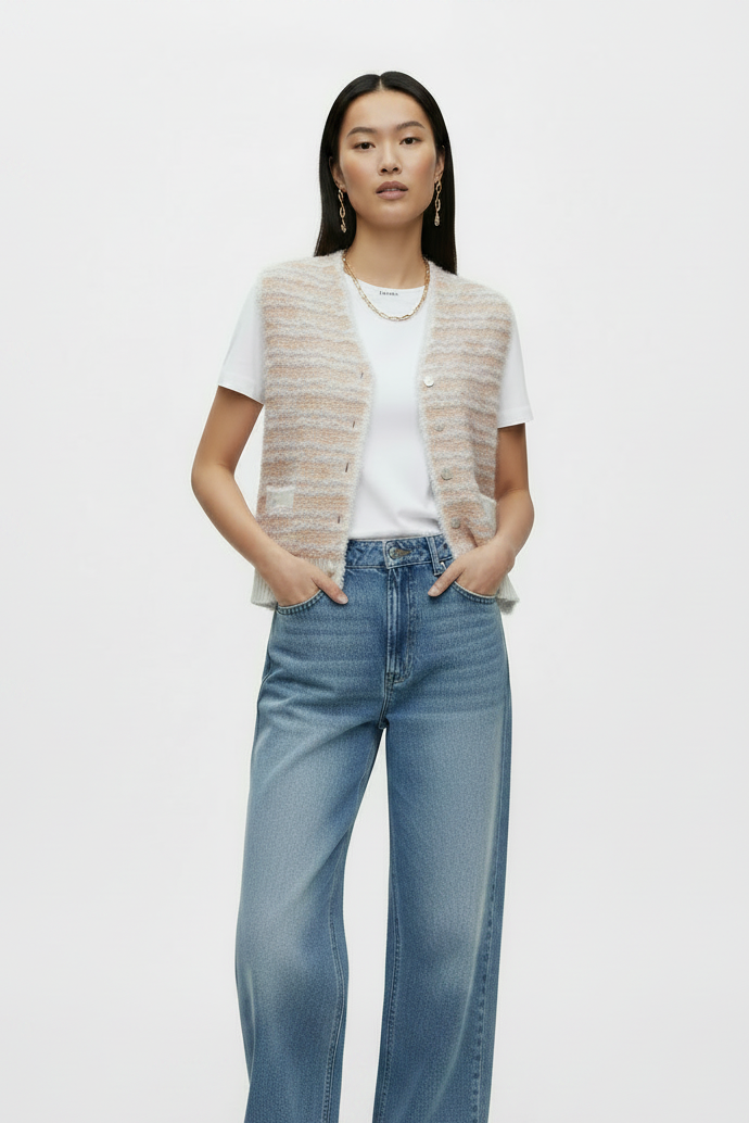 ETHEREAL TEXTURE: THE WASHI-TWEED VEST