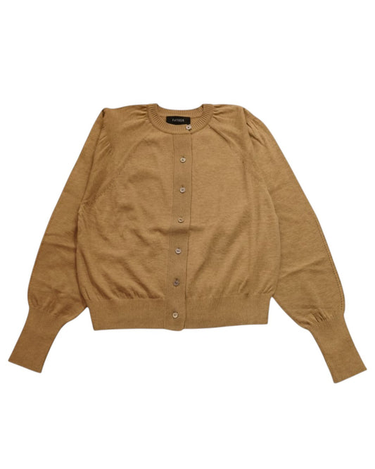 THE SCULPTED BREEZE: EMILCOTONI COTTON CARDIGAN