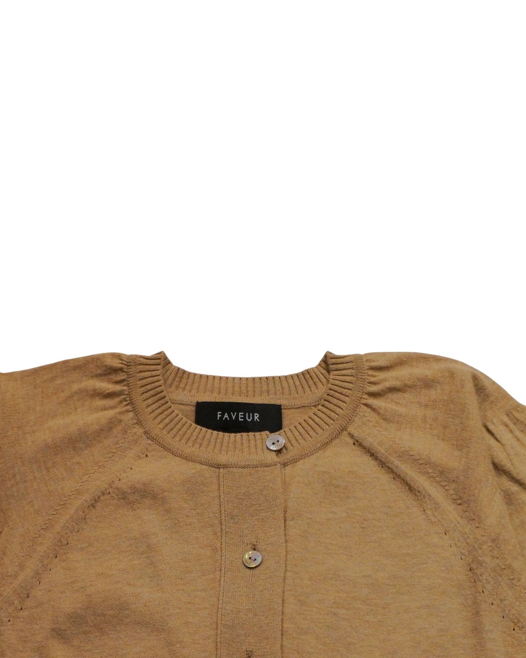 THE SCULPTED BREEZE: EMILCOTONI COTTON CARDIGAN
