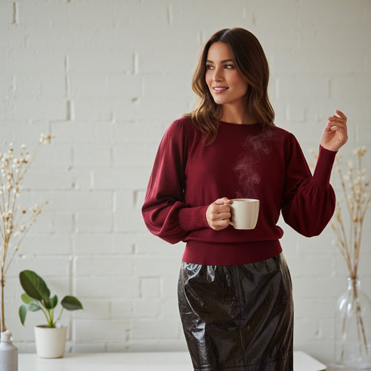 The Noble Embrace: Loro Piana Wool Elegant Knit