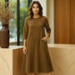 FAVEUR: Earthy Whisper Maxi Dress