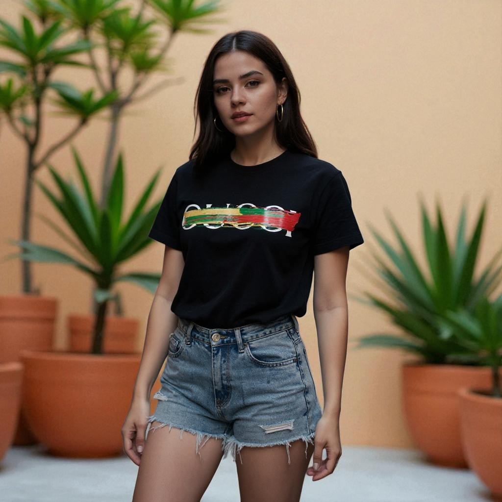 Chromatic Brushstroke Tee