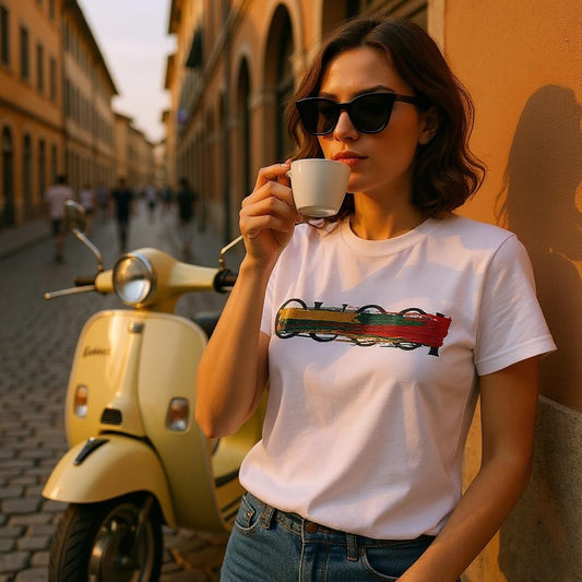 Chromatic Brushstroke Tee