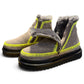 CRAFTED WARMTH, POETIC STEPS: LAIDBACKLONDON SETSU 4.0 CROCHET ANKLE BOOTS
