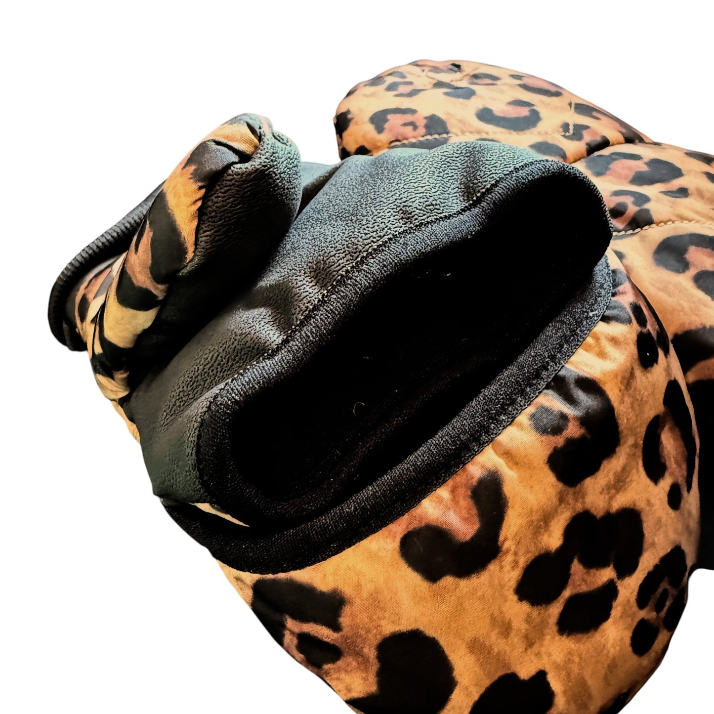 The Urban Adventurer: FUDOON レオパード柄 コンバーチブルミトン (Moofles)