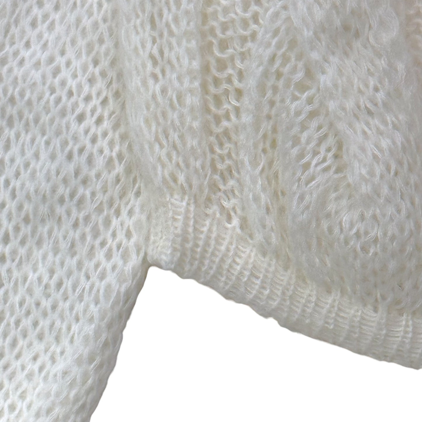 The Ethereal Cable: Sheer Wool Pullover