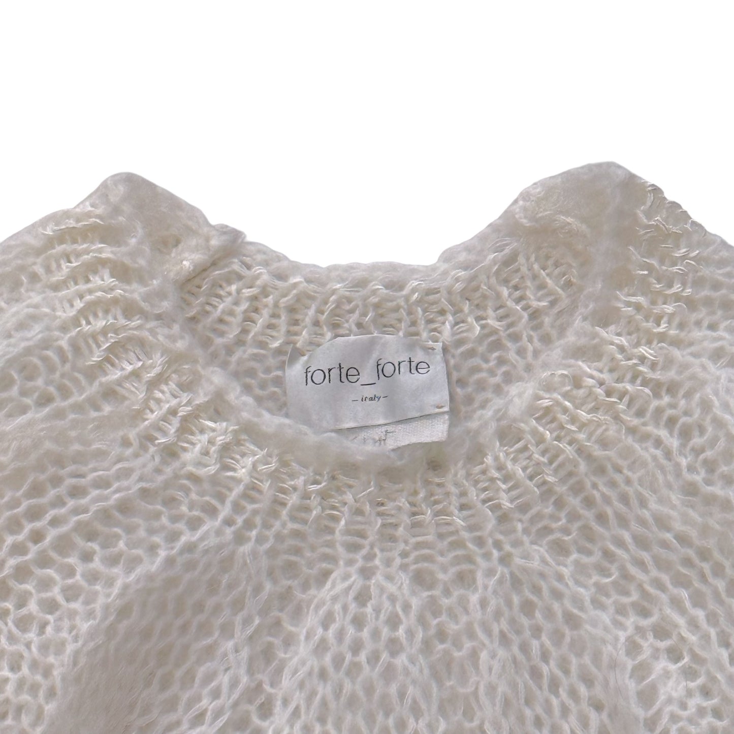 The Ethereal Cable: Sheer Wool Pullover