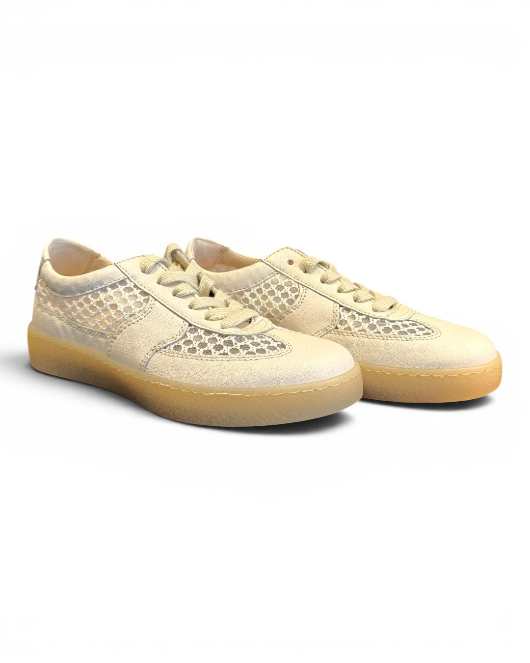 なはなは Gabor ガボール レーススニーカー 異素材コンビ BEST FITTING 2E