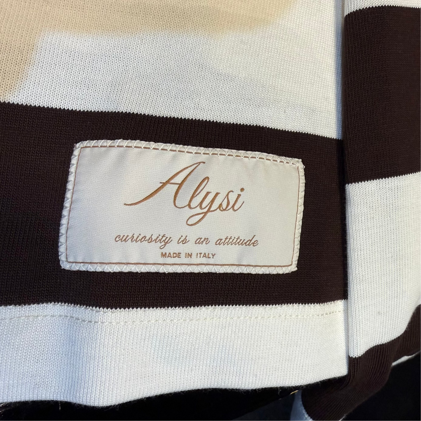 Artisanal Stripes: The Hand-Beaded Heritage Polo