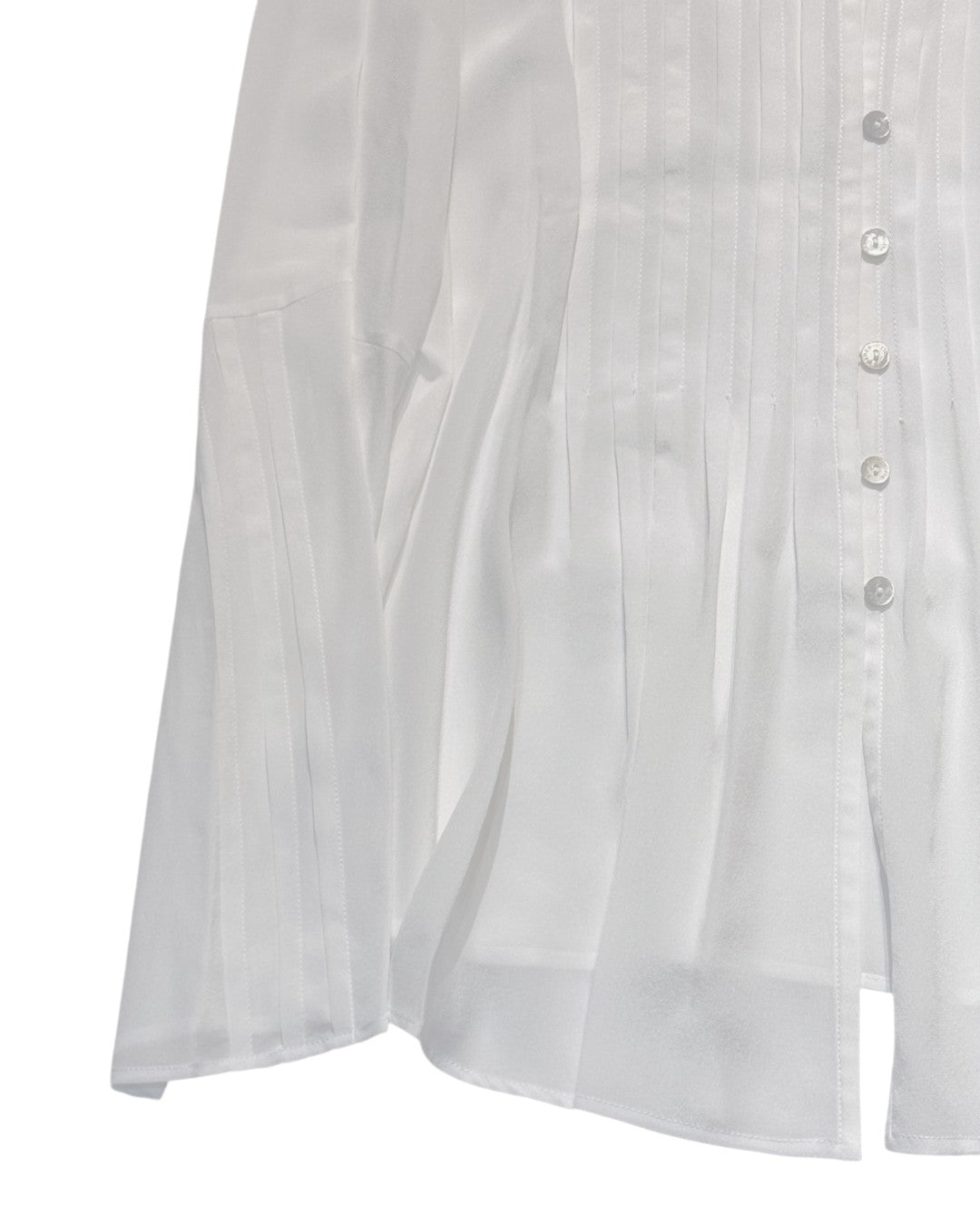 LUMINOUS SILK &amp; ARTISANAL LINES: THE PINTUCK MASTERPIECE