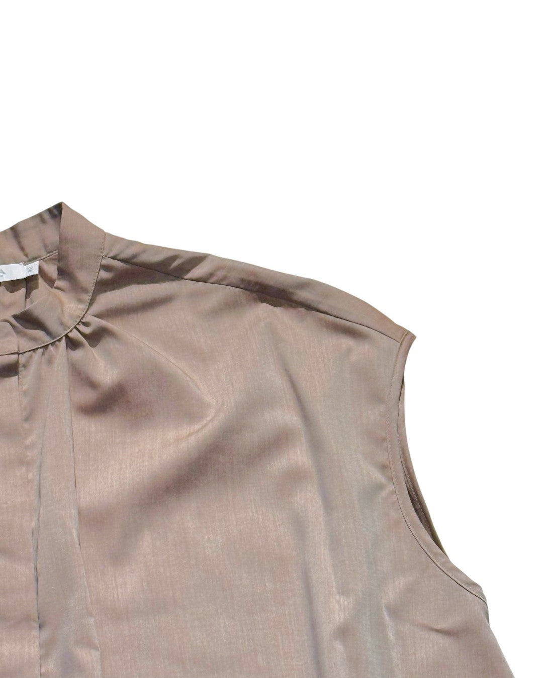 IRIDESCENT MOCHA: THE DANCING COTTON A-LINE