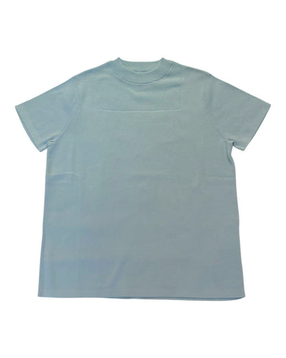 LUMINOUS BREEZE: SHEER-DETAIL COTTON KNIT
