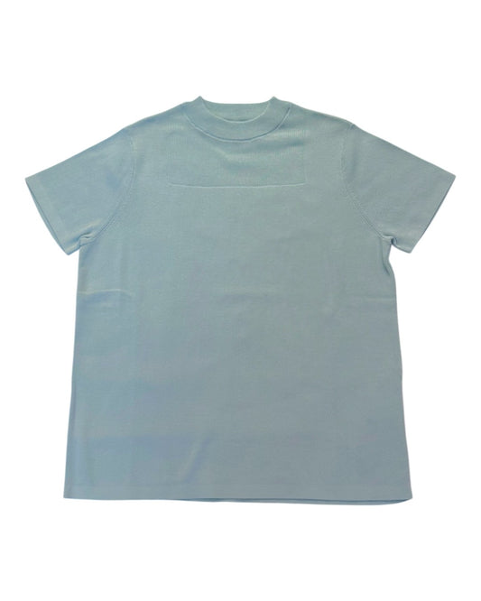 LUMINOUS BREEZE: SHEER-DETAIL COTTON KNIT