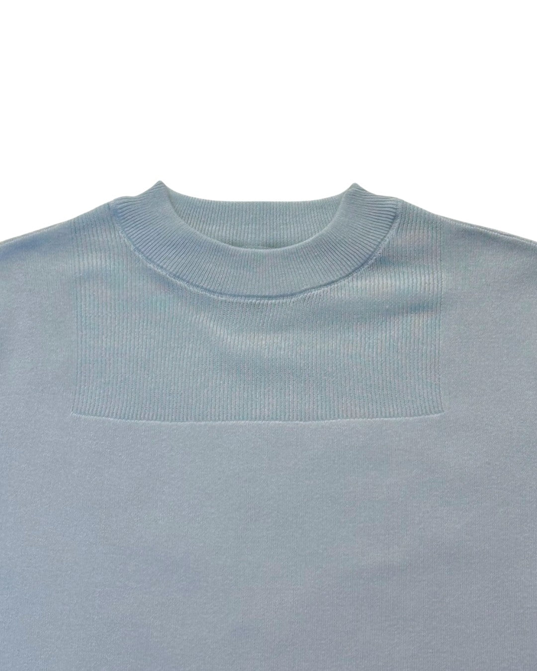 LUMINOUS BREEZE: SHEER-DETAIL COTTON KNIT