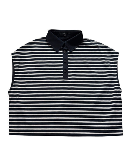 ARCHITECTURAL STRIPES & BACK SILHOUETTE: THE MODERN POLO