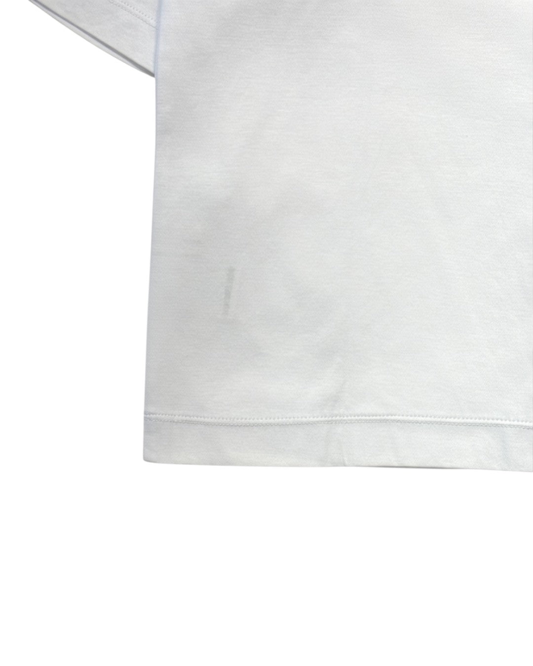 SCULPTED RUFFLE DYNAMICS: CREW NECK RUFFLE TEE