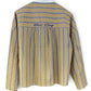 CLEAN CLERIK & EMBROIDERED BACK STORY: STRIPE CLERIK SHIRT