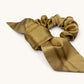 GOLDEN RAYS UPON YOUR HAIR: JAPANESE SILK CHOU CHOU WITH DETACHABLE RIBBON