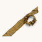 GOLDEN RAYS UPON YOUR HAIR: JAPANESE SILK CHOU CHOU WITH DETACHABLE RIBBON