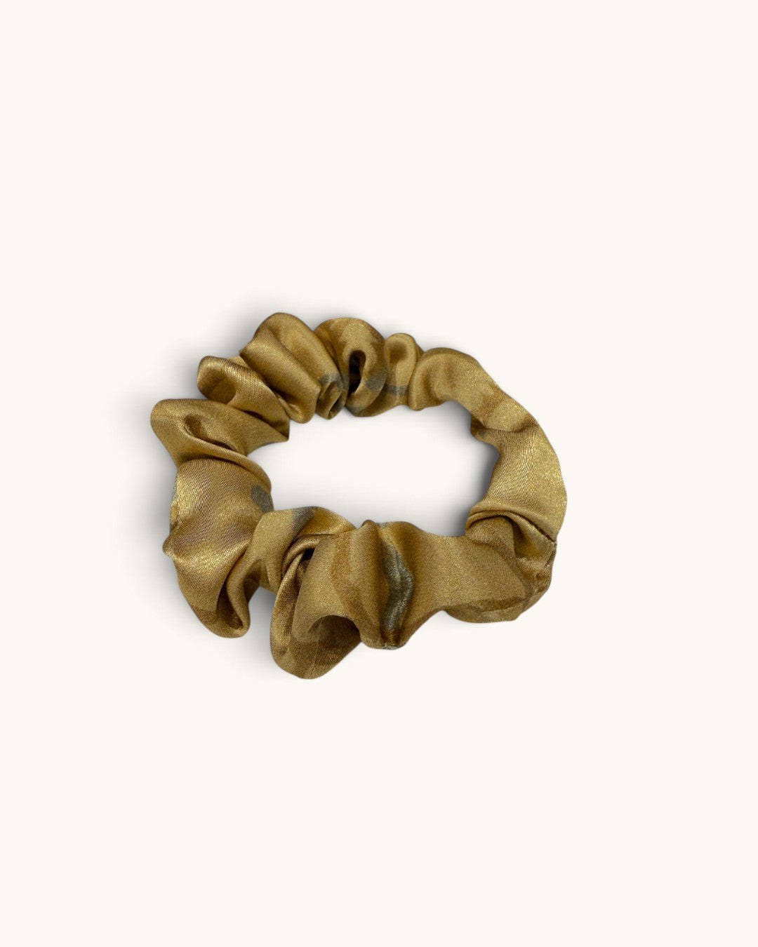GOLDEN RAYS UPON YOUR HAIR: JAPANESE SILK CHOU CHOU WITH DETACHABLE RIBBON