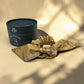 GOLDEN RAYS UPON YOUR HAIR: JAPANESE SILK CHOU CHOU WITH DETACHABLE RIBBON