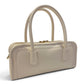 ELEGANT STRUCTURE IN EVERYDAY MOTION: ITALIAN LEATHER HORIZONTAL 2WAY BAG