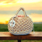 Round Openwork Hand Bag