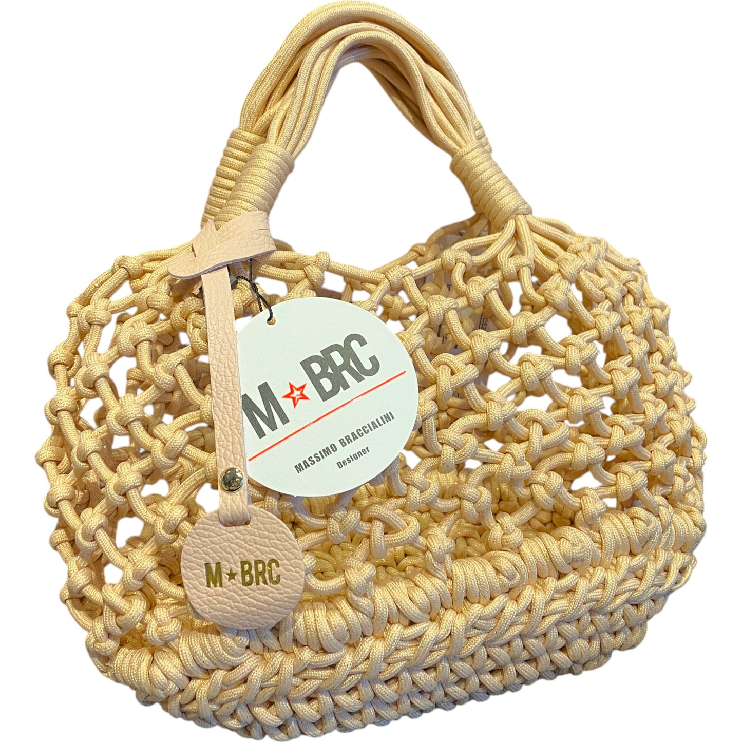 Round Openwork Hand Bag