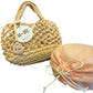 Round Openwork Hand Bag