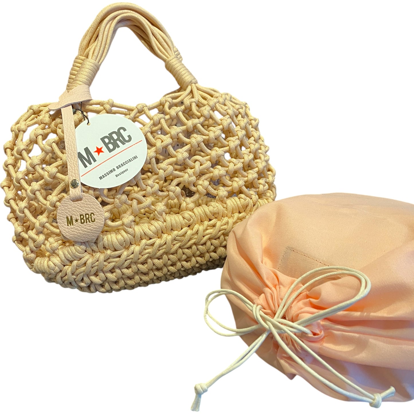 Round Openwork Hand Bag