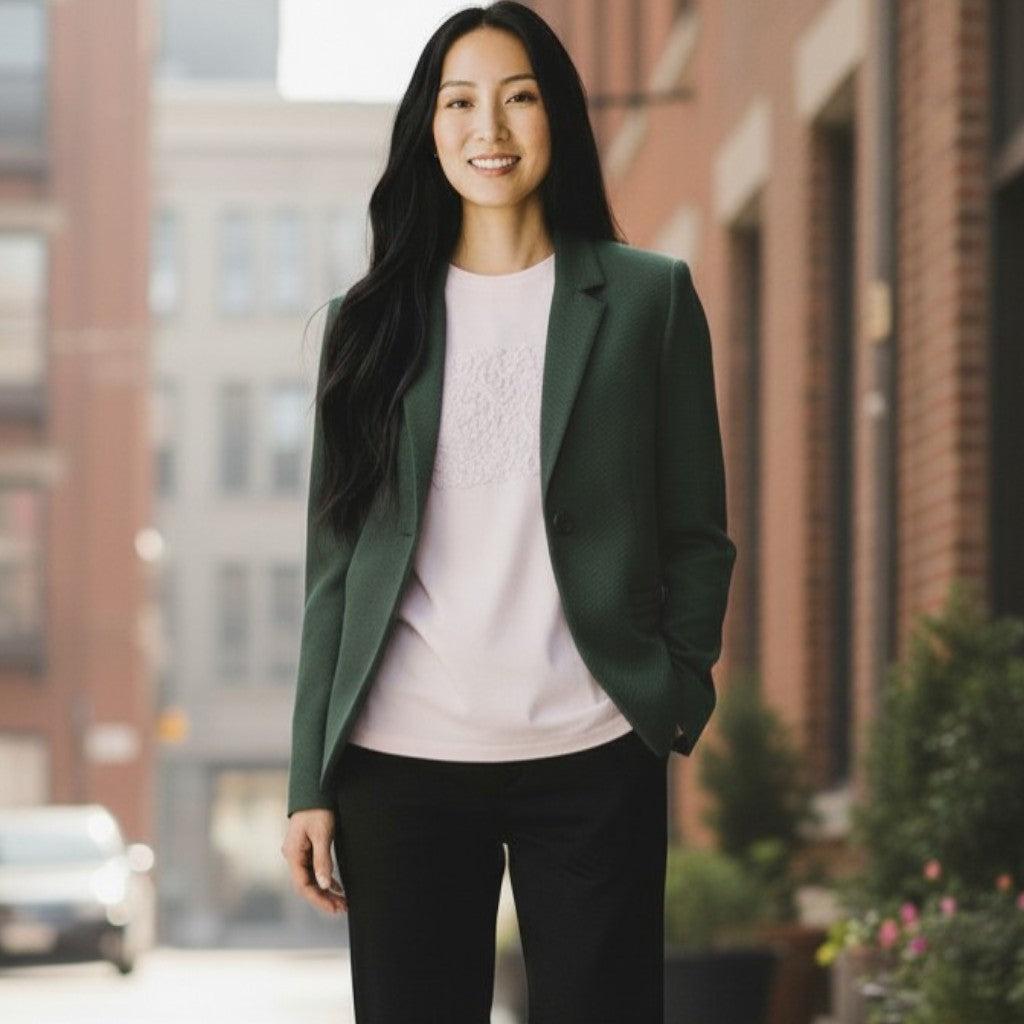 THE WEIGHTLESS TAILORED: ELASTIC MESH JACKET