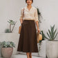 EARTHY SOPHISTICATION: THE ARCHITECTURAL A-LINE