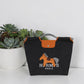 The Parisian Whisper: Embroidered Equestrian Tote
