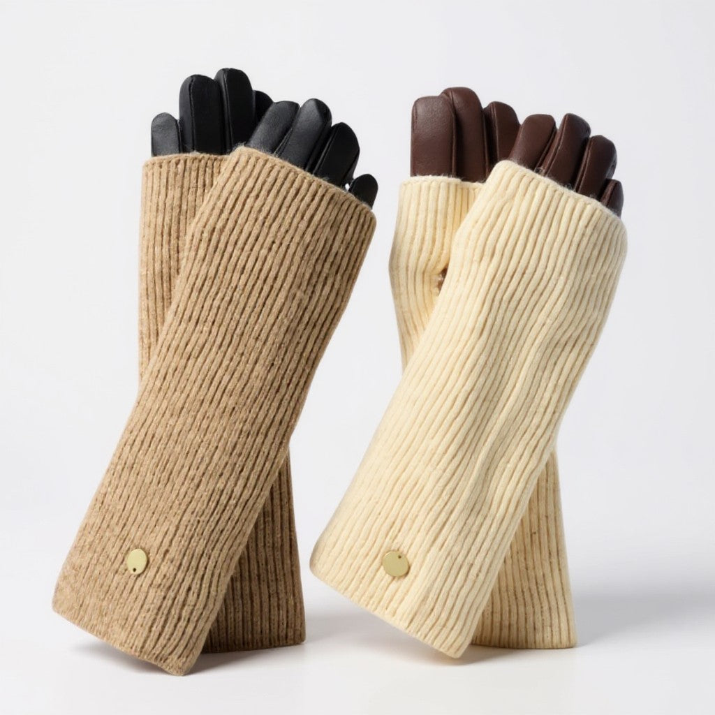 The Elegant Multi-Tasker: FAVEUR ラムレザー 3WAY グローブ