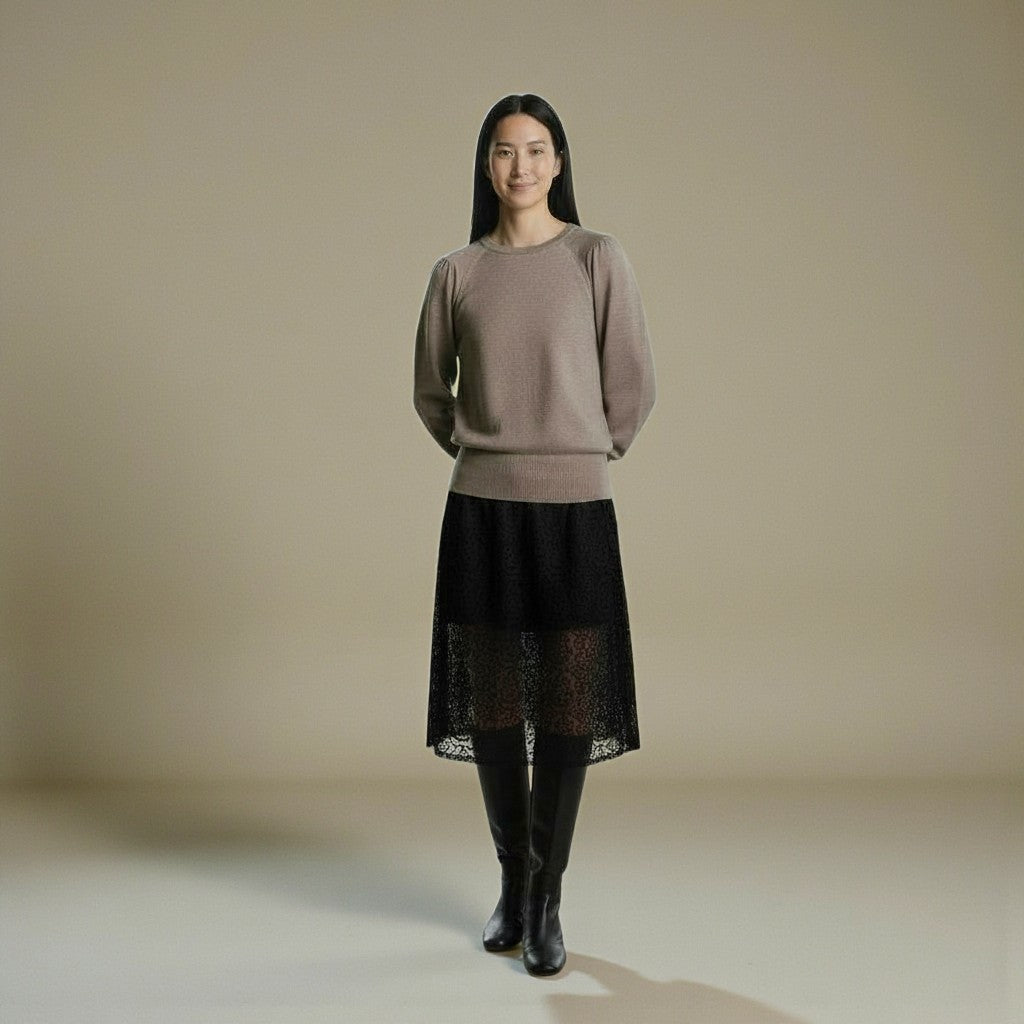 The Noble Embrace: Loro Piana Wool Elegant Knit