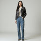 The Evolving Icon: Navy Lamb Leather Biker Jacket