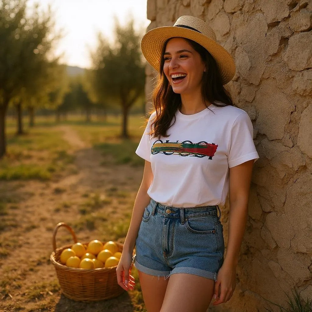 Chromatic Brushstroke Tee