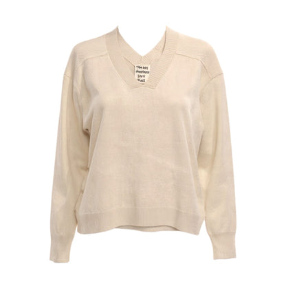 Double V Serenity: Pure Cashmere Reversible Sweater